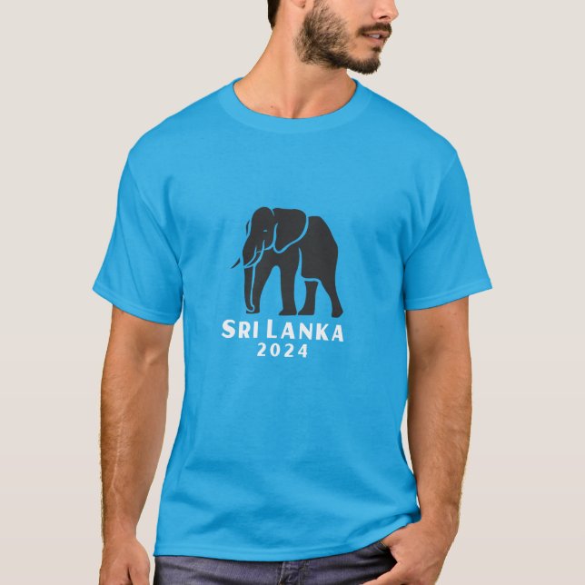 Sri Lanka 2024 T Shirt (Framsida)
