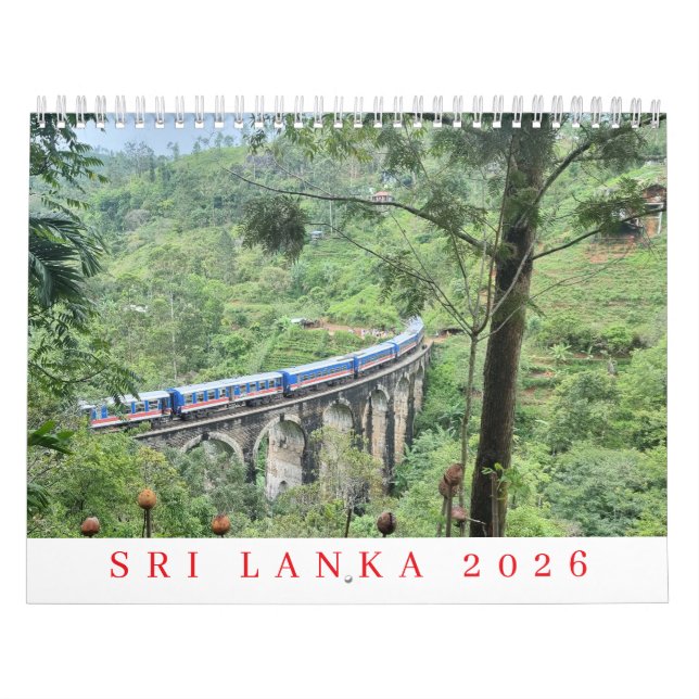 Sri Lanka 2026-kalender Kalender (Omslag)
