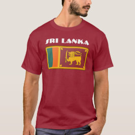 SRI LANKA Anpassade Classic Tourist T Shirt