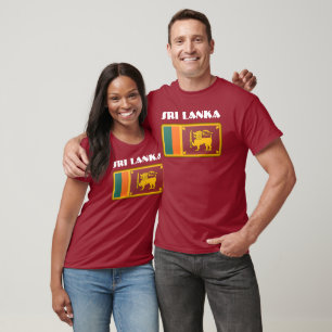 SRI LANKA Anpassade Classic Tourist T Shirt
