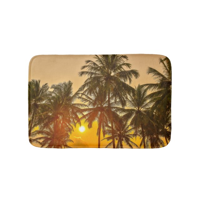 Sri Lanka Beach Sunset View Badrumsmatta (Framsidan)