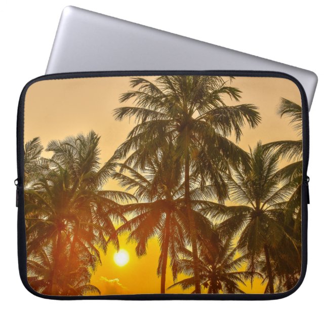 Sri Lanka Beach Sunset View Laptop Fodral (Framsidan)