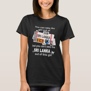 Sri Lanka Boarding Pass Sri Lanka Girl Sri Lanka S T Shirt