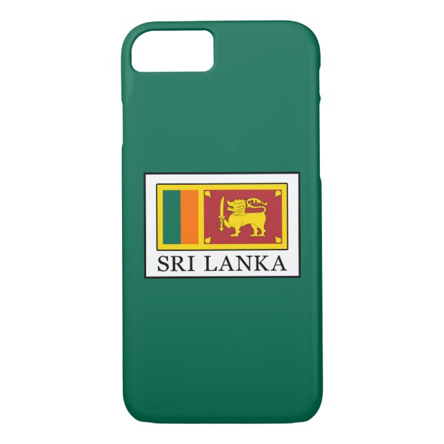 Sri Lanka Case-Mate iPhone Skal (Baksida)