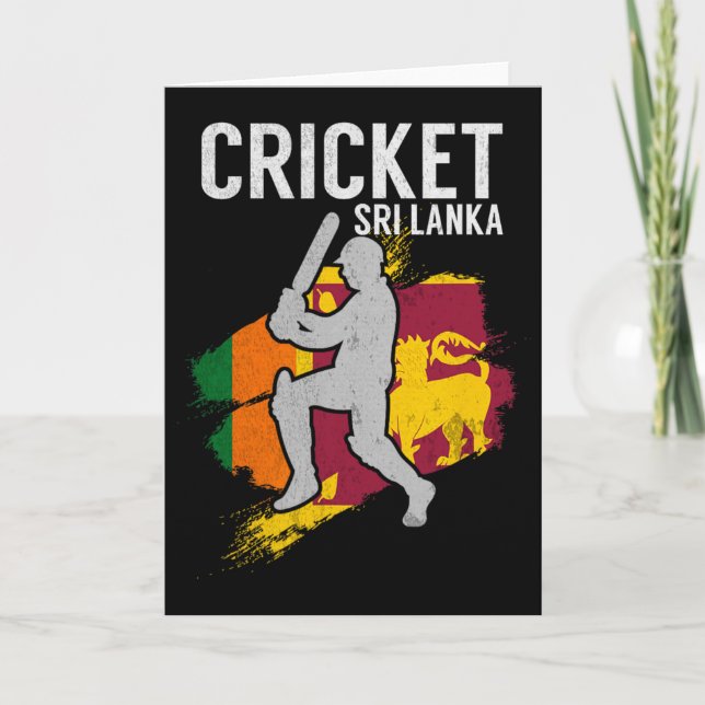 Sri Lanka Cricket Team  Kort (Framsida)