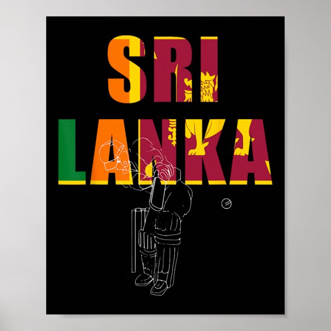Sri Lanka Cricket Tsman  Poster (Framsidan)