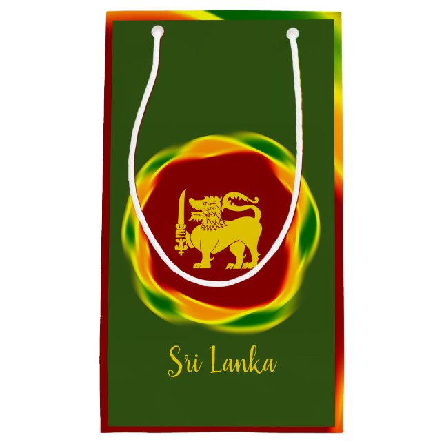 Sri Lanka färg och Gult Lejona Sinhala (Framsidan)