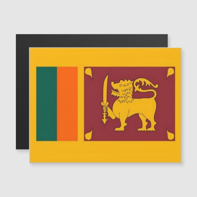 Sri Lanka - Flagga - (Fram/baksida)