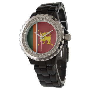 Sri Lanka flagga Armbandsur