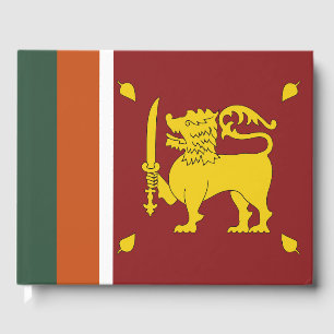 Sri Lanka flagga Gästböcker