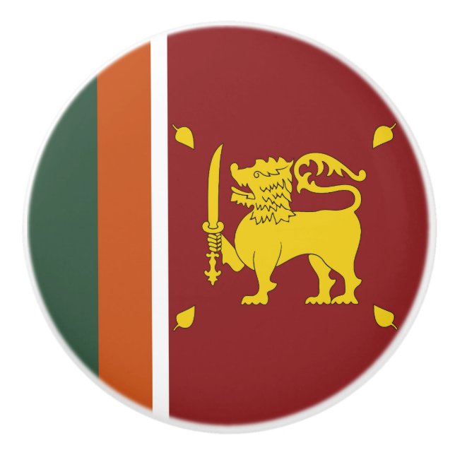 Sri Lanka flagga Knopp (Framsidan)