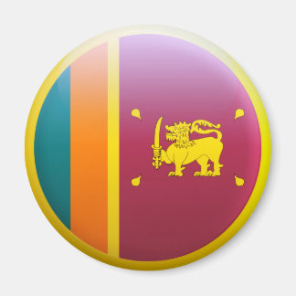 Sri Lanka Flagga Magnet