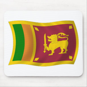 Sri Lanka Flagga Musmatta