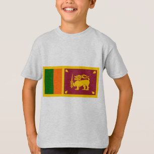 Sri Lanka Flagga Tee