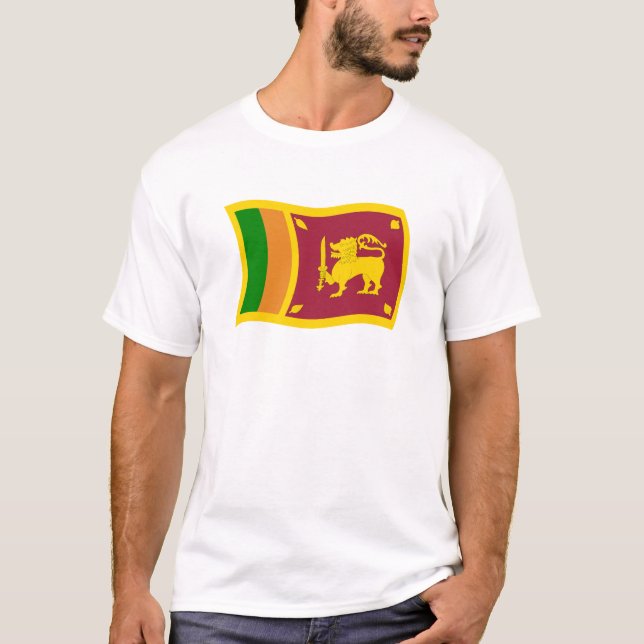 Sri Lanka Flagga Tröja (Framsida)