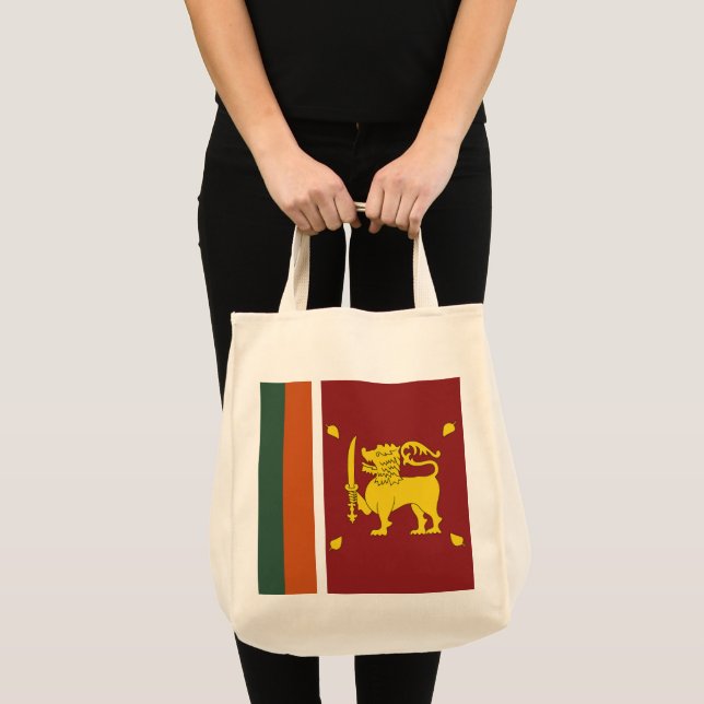 Sri Lanka flagga Tygkasse (Framsida (produkt))