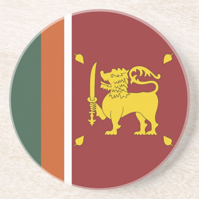Sri Lanka flagga Underlägg (Framsidan)