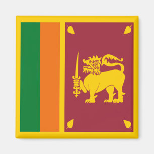Sri Lanka flaggamagnet Magnet