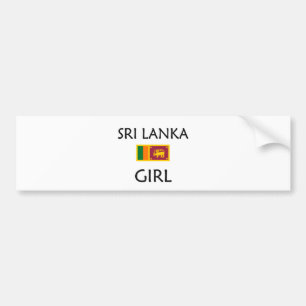 SRI LANKA FLICKA BILDEKAL