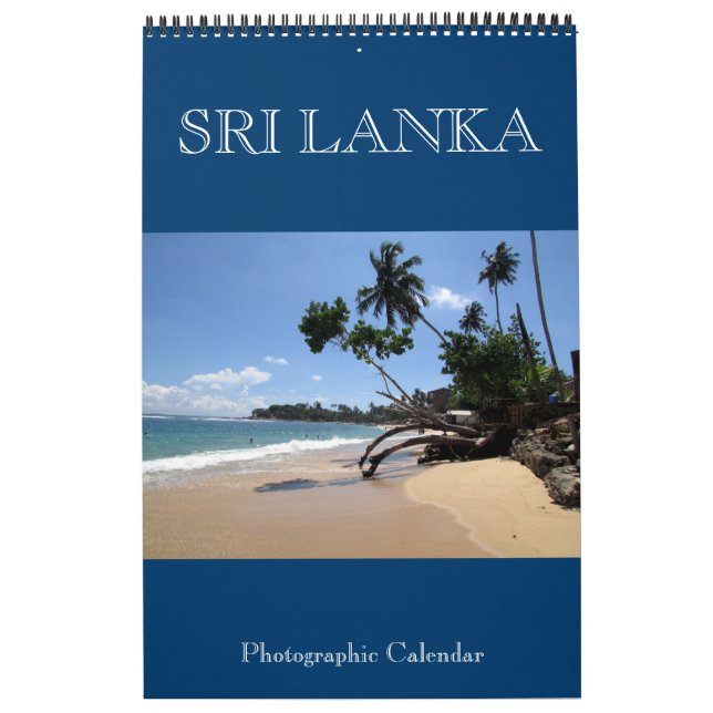 sri lanka-fotografi kalender (Omslag)