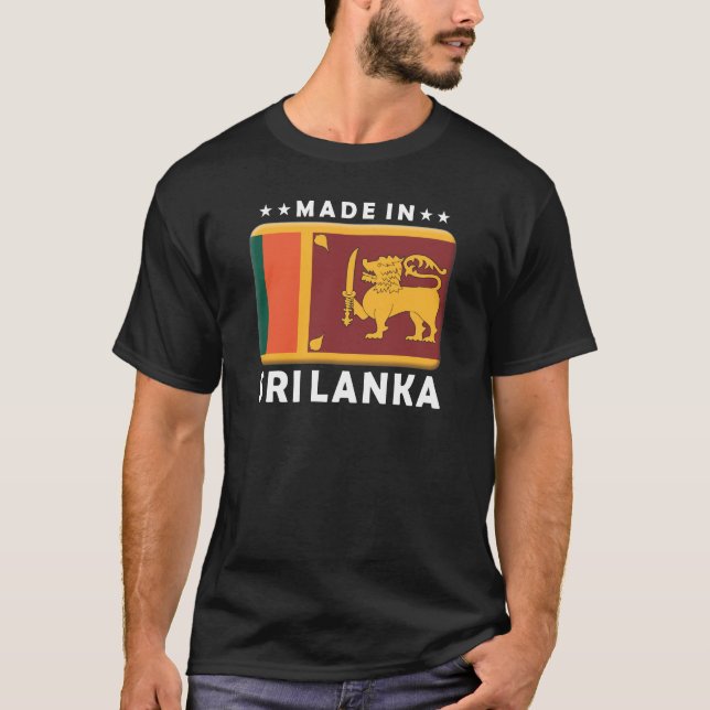 Sri Lanka gjorde Tröja (Framsida)