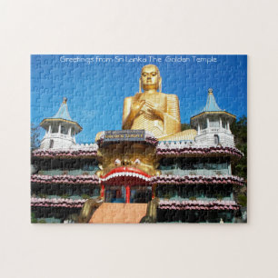 Sri Lanka Gyllene templet. Pussel