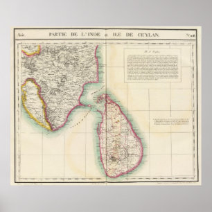Sri Lanka, Indien 108 Poster