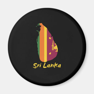 Sri Lanka Karta Proud Sri Lankan Asia Gift Magnet
