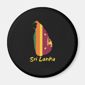 Sri Lanka Karta Proud Sri Lankan Asia Gift Magnet