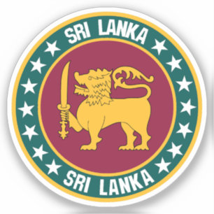 Sri Lanka Klistermärken