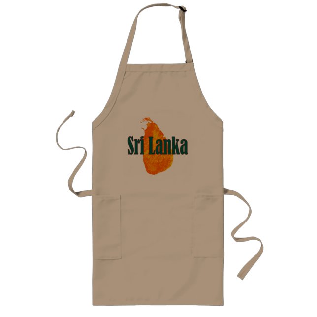 Sri Lanka Långt Förkläde (Framsidan)