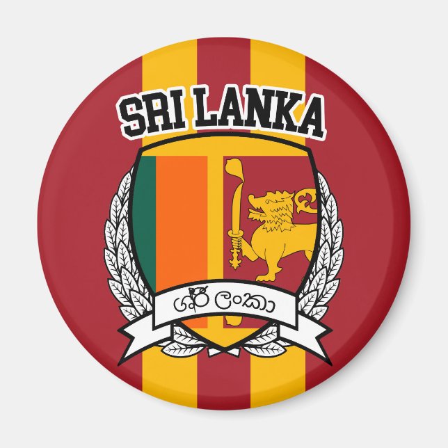 Sri Lanka Magnet (Framsidan)