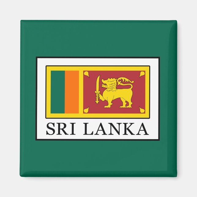 Sri Lanka Magnet (Framsidan)