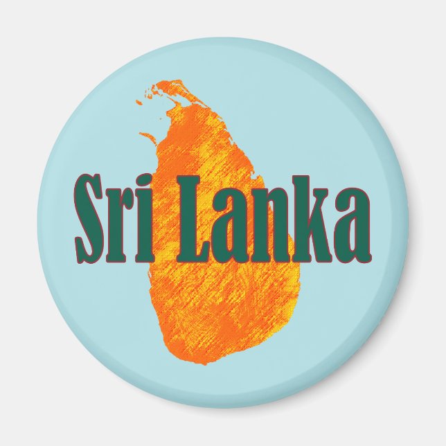 Sri Lanka Magnet (Framsidan)