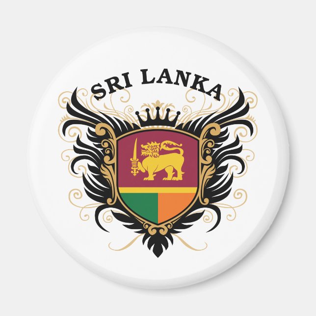 Sri Lanka Magnet (Framsidan)