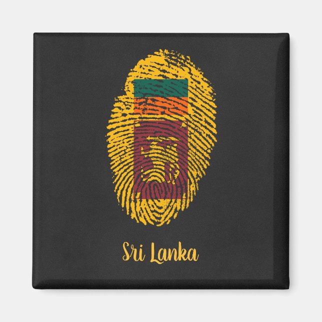 Sri Lanka Magnet (Framsidan)