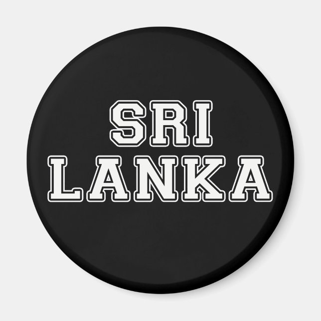 Sri Lanka Magnet (Framsidan)
