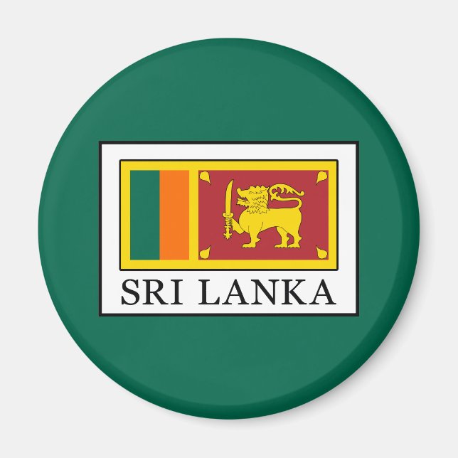 Sri Lanka Magnet (Framsidan)