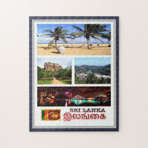 Sri Lanka - Mosaic - Pussel