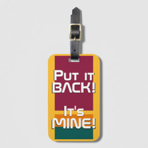 Sri Lanka National Flagga Funny Patriotic Bagagebricka