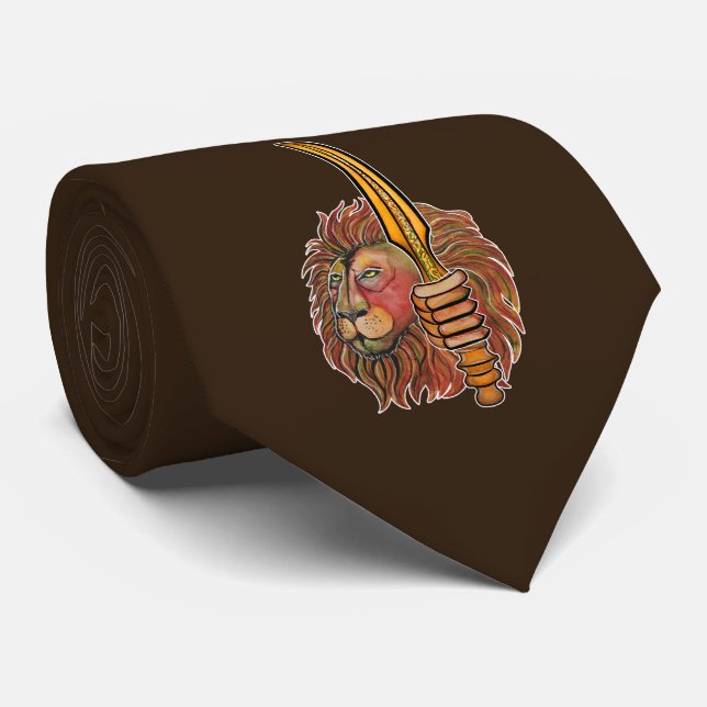 Sri Lanka Neck Tie Slips (Rullad)