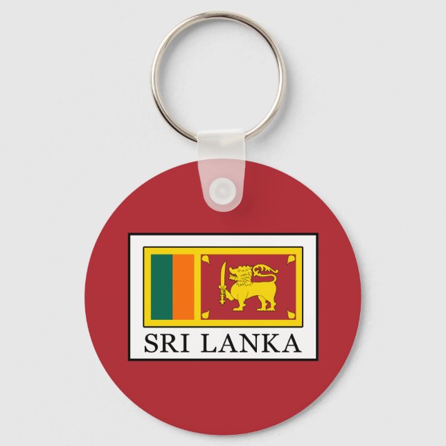 Sri Lanka Nyckelring (Framsida)