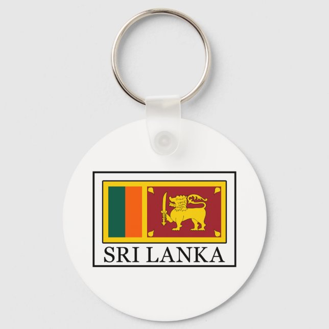 Sri Lanka Nyckelring (Framsida)