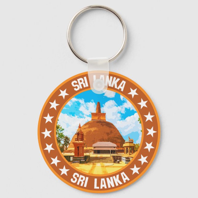 Sri Lanka Nyckelring (Framsida)