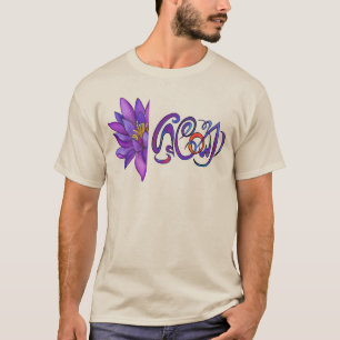 SRI LANKA Ord med Lotus T Shirt