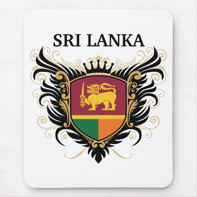 Sri Lanka [personifiera], Musmatta (Framsidan)
