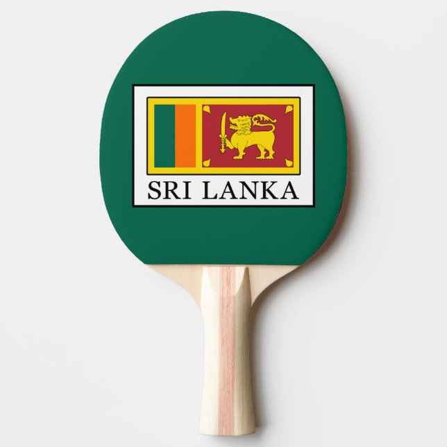 Sri Lanka Pingisracket (Framsidan)