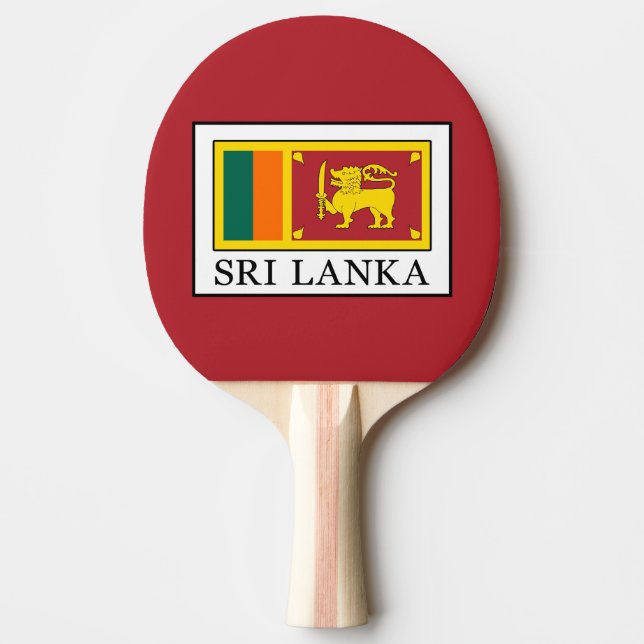 Sri Lanka Pingisracket (Framsidan)