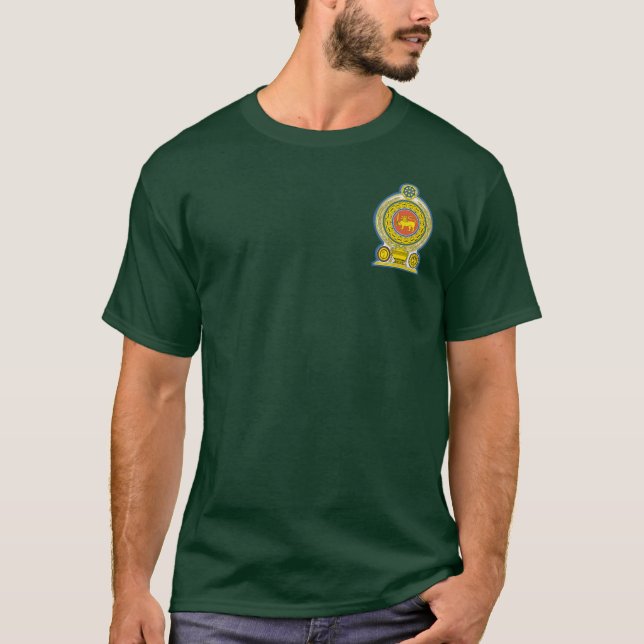 Sri Lanka Pride Shirts T Shirt (Framsida)