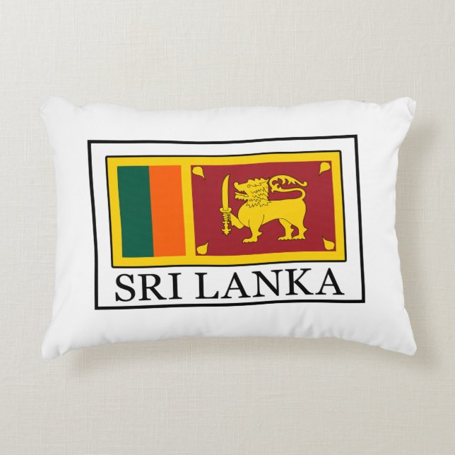 Sri Lanka Prydnadskudde (Framsidan)